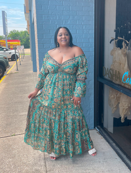 One Size Maxi Dress The House of Dasha