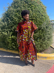 Aztec Denim Dress