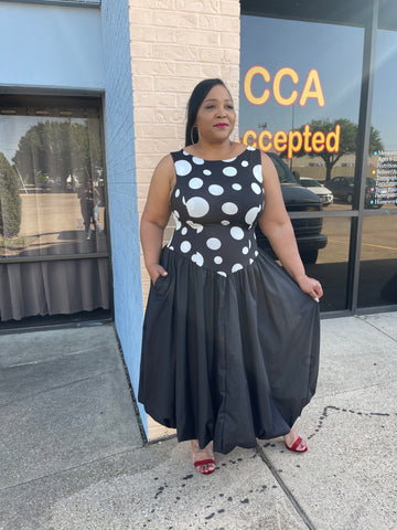 Da Bubble Effect Dress