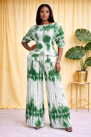Chiffon Washed Set