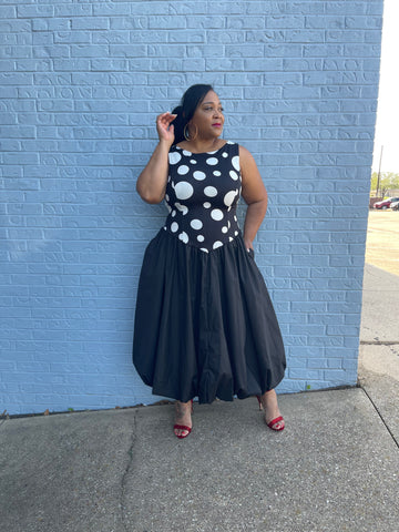 Da Bubble Effect Dress