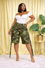 Camo Cargo Shorts