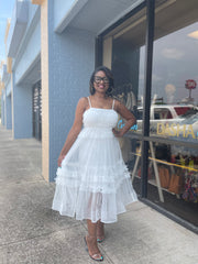 White Tulle Dress