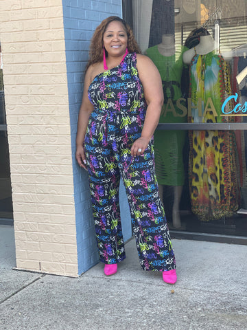 Graffiti Jumpsuit