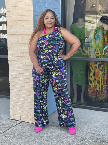 Graffiti Jumpsuit