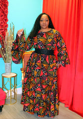 Zebra Ankara Two Piece Set