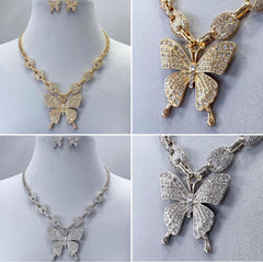 Butterfly Bling Chain