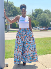 Crazed Palazzo Pants